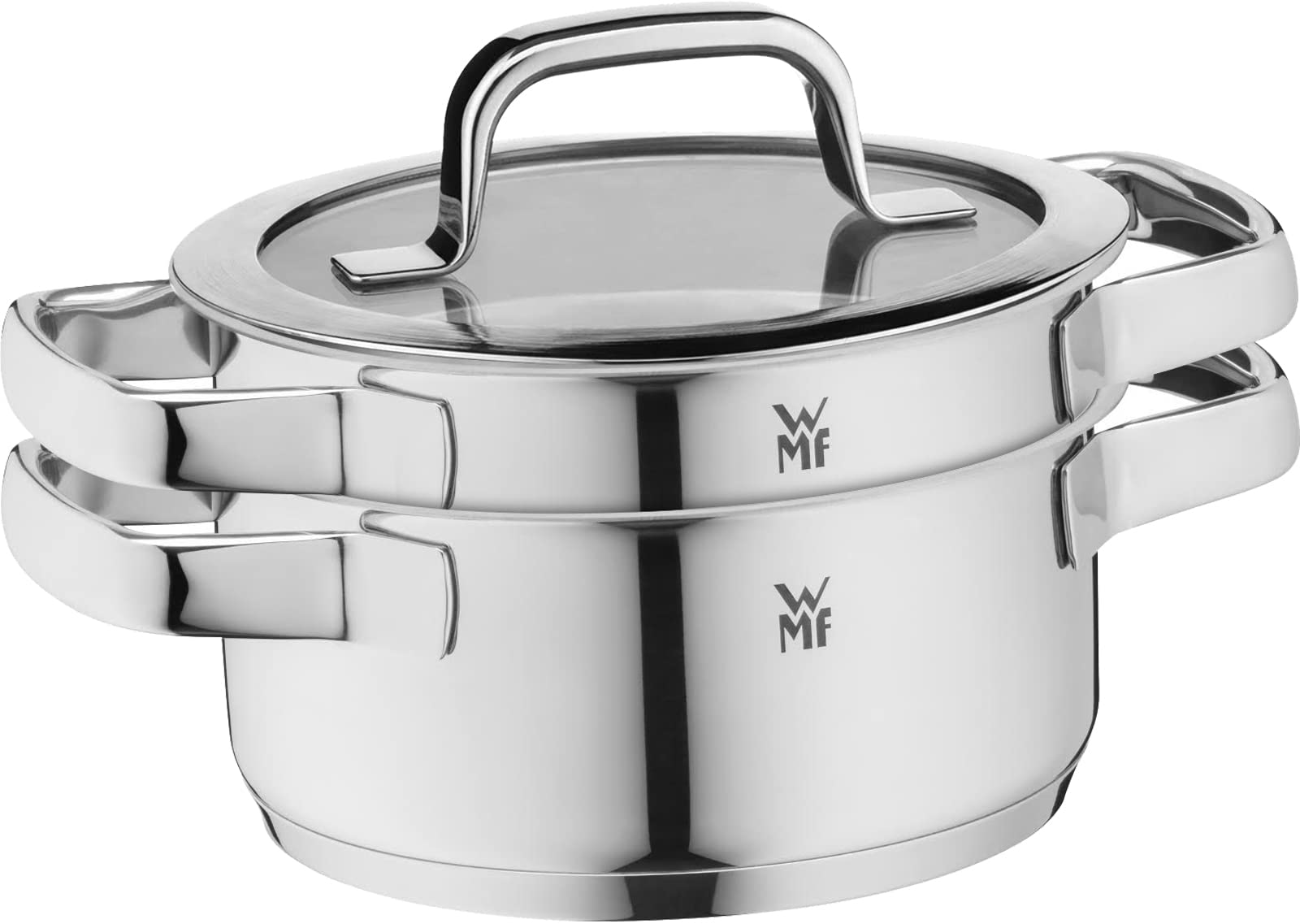 WMF Pot Set 20cm Compact Cuisine 20cm 2P Set W9975 2-Piece (High Casserole/Low Casserole) срібний
WMF Pot Set 20cm Compact Cuisine 20cm 2P Set W9975 2-Piece (High Casserole/Low Casserole) срібний