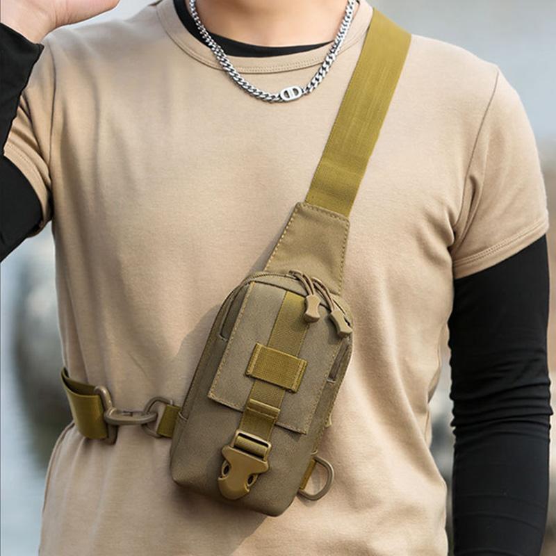Tactical Chest Bag Camping Backpack Trekking Mobile Phone Pouch Sports Men Crossbody Sling Shoulder Bag Assault Fanny Pack
Tactical Chest Bag Camping Backpack Trekking Mobile Phone Pouch Sports Men Crossbody Sling Shoulder Bag Assault Fanny Pack