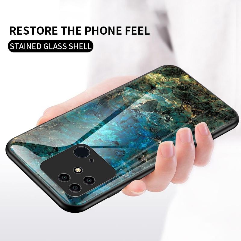 Marbling Pattern Tempered Glass Cover for Xiaomi Redmi 10C 4G Skin-Friendly Touch Patterned Cell Phone Case Black Marble
Marbling Pattern Tempered Glass Cover for Xiaomi Redmi 10C 4G Skin-Friendly Touch Patterned Cell Phone Case Black Marble