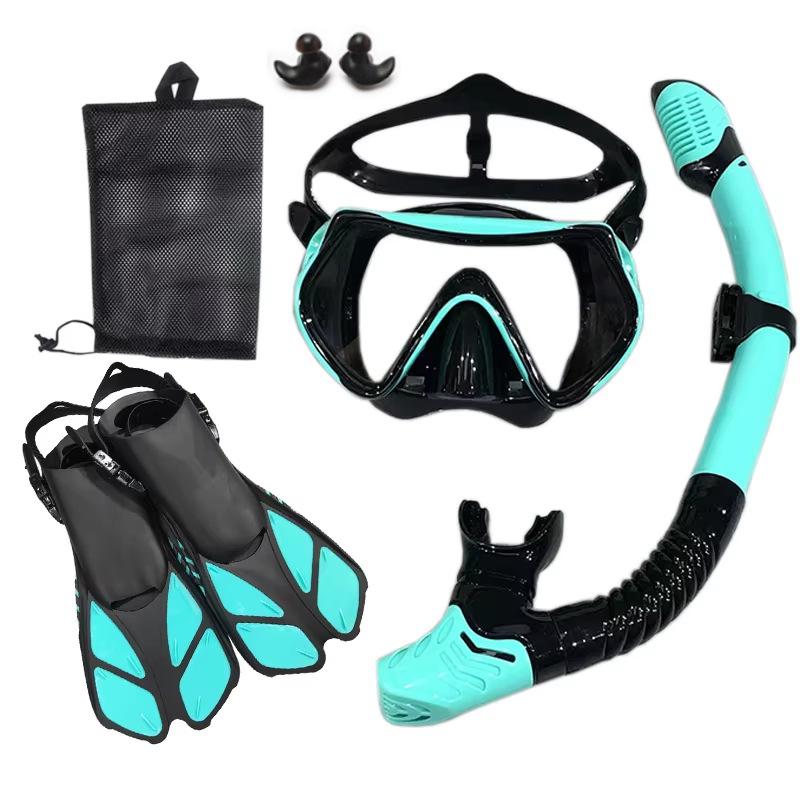 Diving mask, snorkel adjustment, flipper frog shoe three-piece set S/M
Diving mask, snorkel adjustment, flipper frog shoe three-piece set S/M