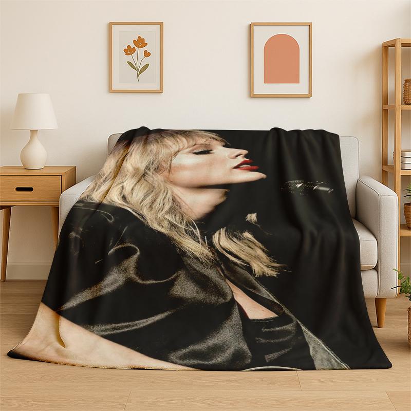 Singer TTaylor Singer Music Flannel Blanket Soft Warm Throw Blanket for Bedroom Living Room Bed Travel Camping Picnic Gift 75x100cm (30x40inch)
Singer TTaylor Singer Music Flannel Blanket Soft Warm Throw Blanket for Bedroom Living Room Bed Travel Camping Picnic Gift 75x100cm (30x40inch)