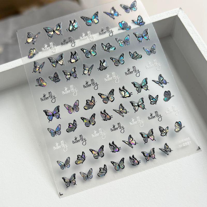 DIY Manicure Stickers Boys and Girls No Gender Laser A thin laser butterfly sticker
DIY Manicure Stickers Boys and Girls No Gender Laser A thin laser butterfly sticker
