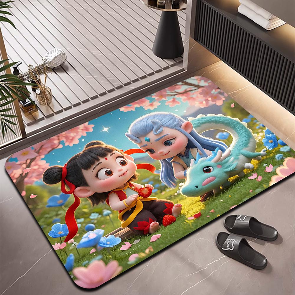 Нэчжа Мальчик-Дьявол Покоряет Море Коврик для Ванной Впитывающий Воду Нескользящий Быстросохнущий Диатомовая Грязь Коврик для Двери Ванной 40x60cm дубильная кора
Нэчжа Мальчик-Дьявол Покоряет Море Коврик для Ванной Впитывающий Воду Нескользящий Быстросохнущий Диатомовая Грязь Коврик для Двери Ванной 40x60cm дубильная кора