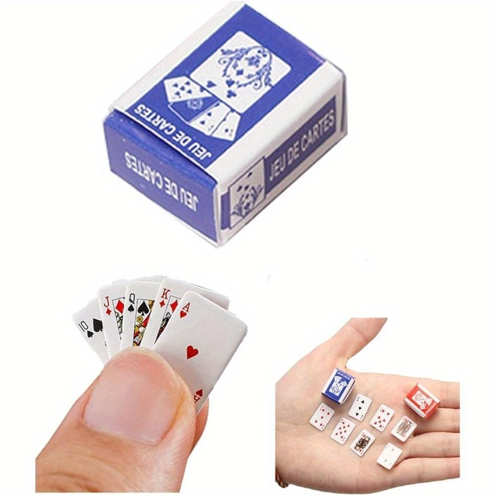 5 шт. Міні-покер 0,59 дюйма Міні-покер для подорожей 5 Deck (Random Color) 
5 шт. Міні-покер 0,59 дюйма Міні-покер для подорожей 5 Deck (Random Color)