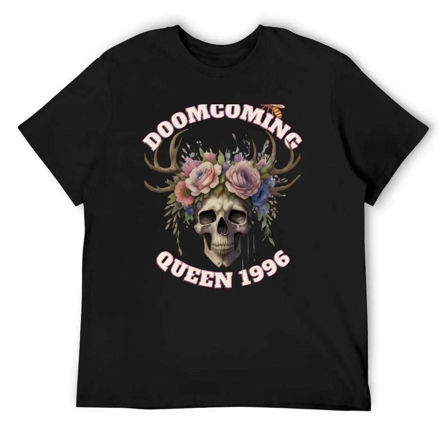Doomcoming Queen T-Shirt summer top quick-drying cotton man t-shirts shirts men graphic XXXXXL чорний
Doomcoming Queen T-Shirt summer top quick-drying cotton man t-shirts shirts men graphic XXXXXL чорний