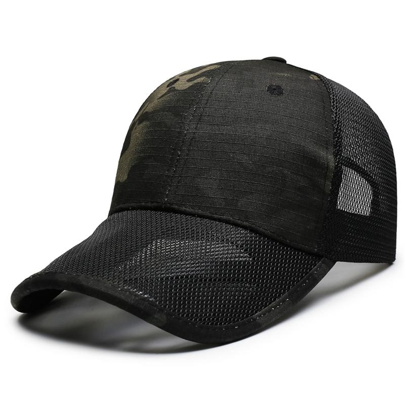 Summer Camouflage Mesh Baseball Cap Men s Breathable Sun Hat Outdoor Tactical Cap Sunscreen Cap чорний/камуфляжний
Summer Camouflage Mesh Baseball Cap Men s Breathable Sun Hat Outdoor Tactical Cap Sunscreen Cap чорний/камуфляжний