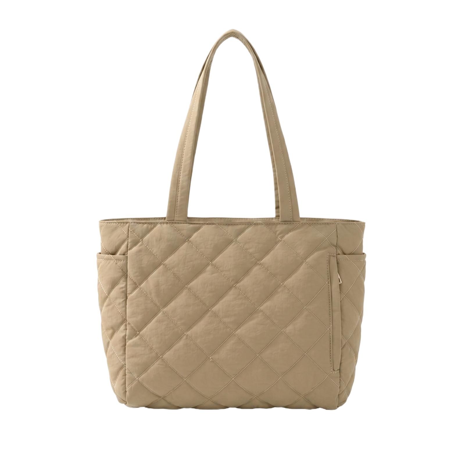 Quilted Tote Bag Lightweight Large Capacity Shoulder Bag for Daily Commute Work Travel Shopping with Multiple Compartments and Durable Straps one size хаки
Quilted Tote Bag Lightweight Large Capacity Shoulder Bag for Daily Commute Work Travel Shopping with Multiple Compartments and Durable Straps one size хаки