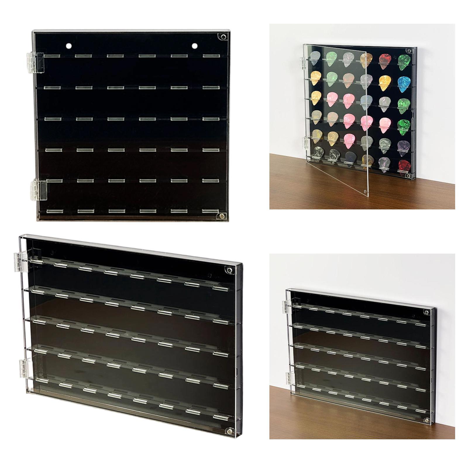 Transparent Guitar Pick Storage Case Large Capacity for Guitarists and Collectors Compact Multifunctional Music Pick Organizer 24.5x24.5x2.2cm
Transparent Guitar Pick Storage Case Large Capacity for Guitarists and Collectors Compact Multifunctional Music Pick Organizer 24.5x24.5x2.2cm
