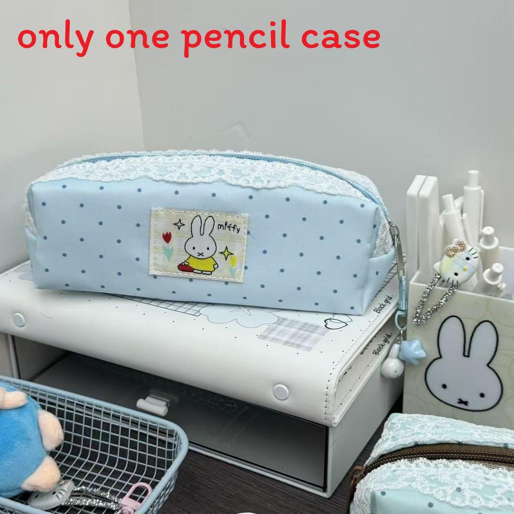 Canvas Miffy Rabbit Pen Case With Large Capacity For Students And Office Use синий
Canvas Miffy Rabbit Pen Case With Large Capacity For Students And Office Use синий