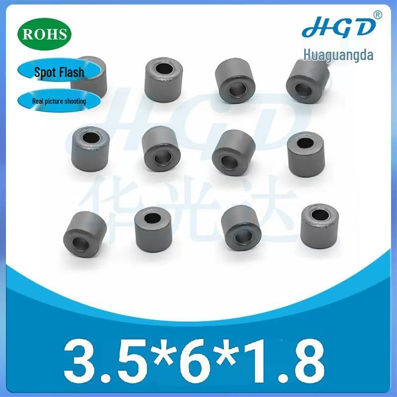 Hollow Magnetic Bead Inductor, Nickel-Zinc Ferrite Filter, Sizes: 3.5*1.5 to 3.5*9
Hollow Magnetic Bead Inductor, Nickel-Zinc Ferrite Filter, Sizes: 3.5*1.5 to 3.5*9