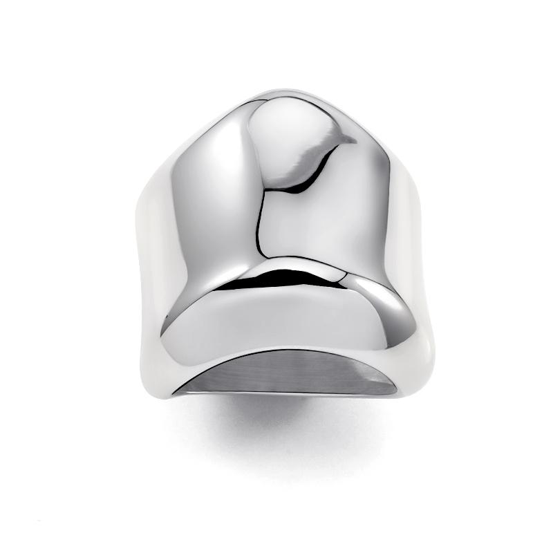 Stainless Steel Punk Big Wide Heavy Rings for Women Curved Chunky Finger Rings Shiny Mirror Polish High Quality Hip Hop Jewelry 9
Stainless Steel Punk Big Wide Heavy Rings for Women Curved Chunky Finger Rings Shiny Mirror Polish High Quality Hip Hop Jewelry 9