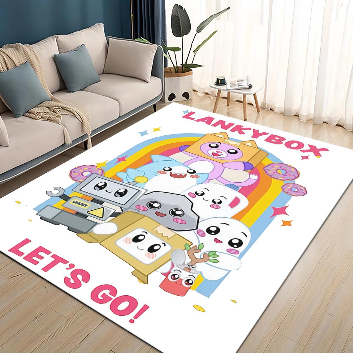 27 Style New Lankybox Boxy Foxy Rocky Cartoon Carpet Rug for Living Room Bedroom Home Sofa Decoration,kids Non-slip Floor Mat 40x60cm( 15x23in )
27 Style New Lankybox Boxy Foxy Rocky Cartoon Carpet Rug for Living Room Bedroom Home Sofa Decoration,kids Non-slip Floor Mat 40x60cm( 15x23in )