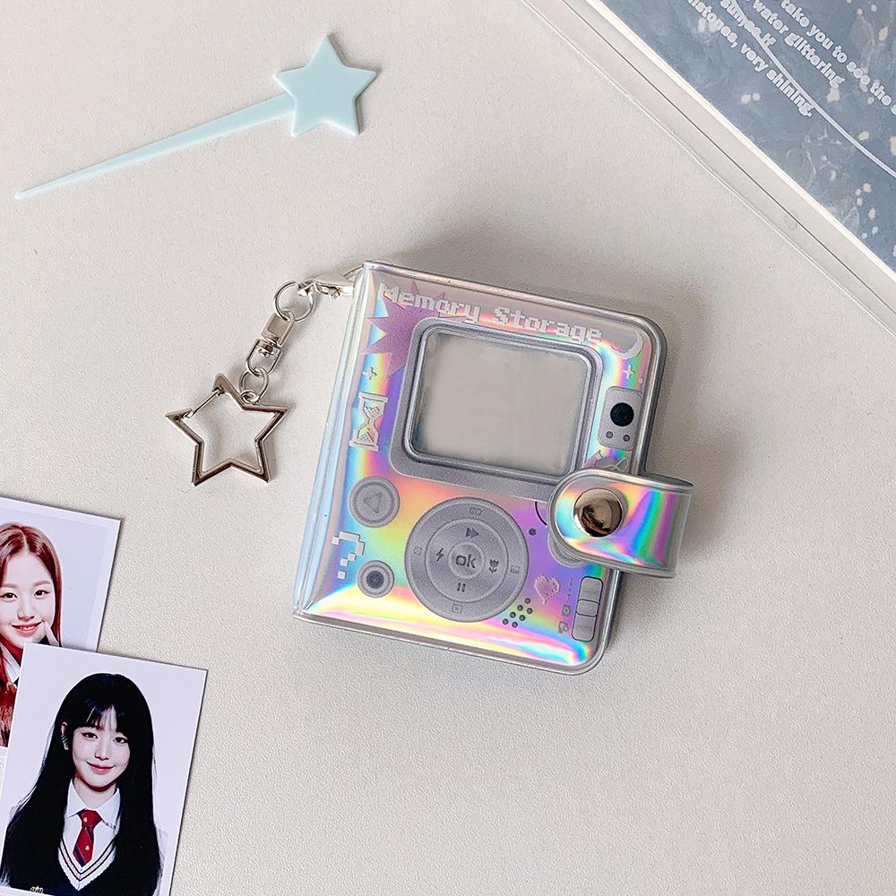 Hisocute Korean Idol 2-Inch Star Photo Album with Big Head Sticker Storage & Shiny Pendant Card Holder
Hisocute Korean Idol 2-Inch Star Photo Album with Big Head Sticker Storage & Shiny Pendant Card Holder