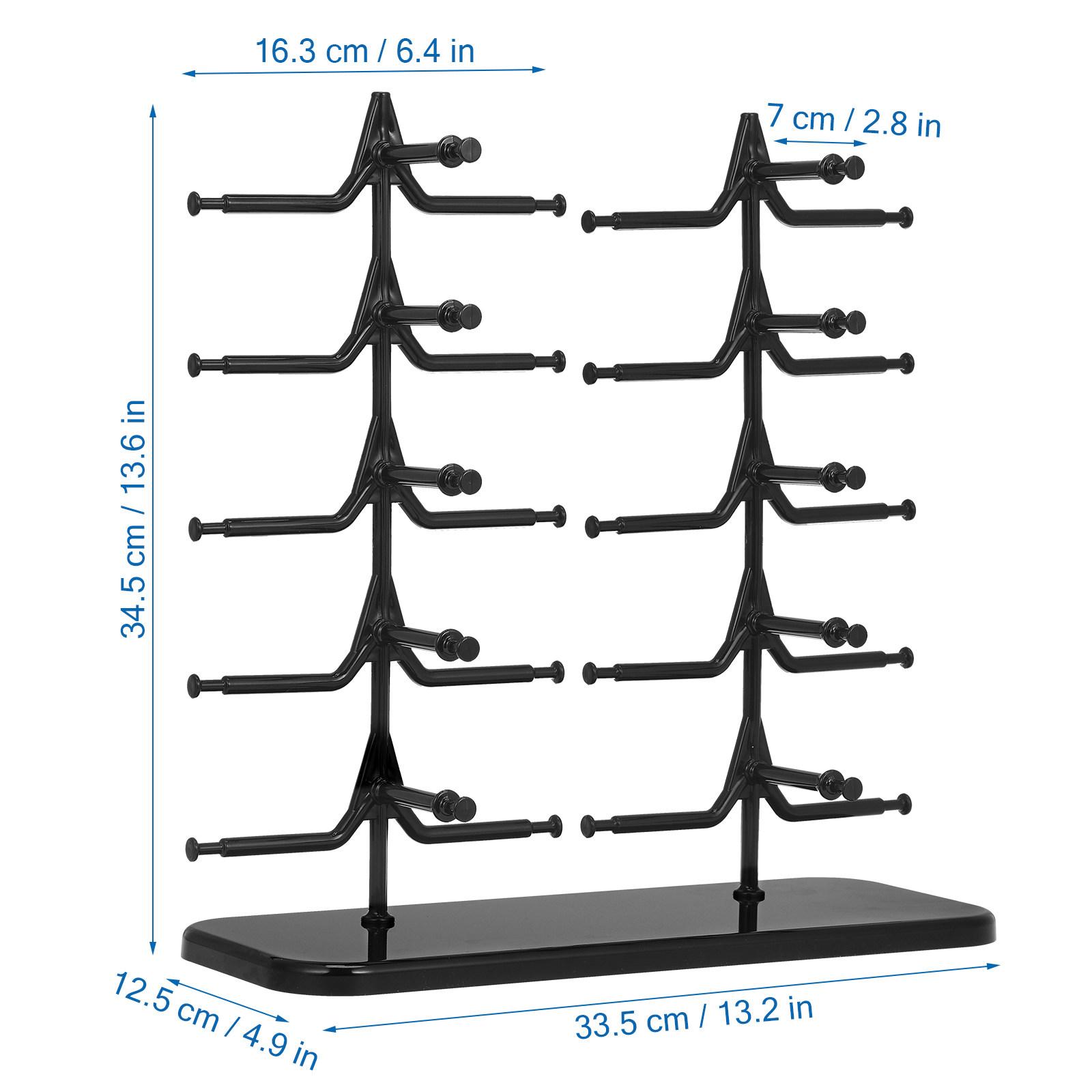 Glasses Display Rack Premium ABS Sunglasses Holder Organizer Storage Stand Stable Base Eyeglass Display Rack Sunglasses Storage чорний
Glasses Display Rack Premium ABS Sunglasses Holder Organizer Storage Stand Stable Base Eyeglass Display Rack Sunglasses Storage чорний
