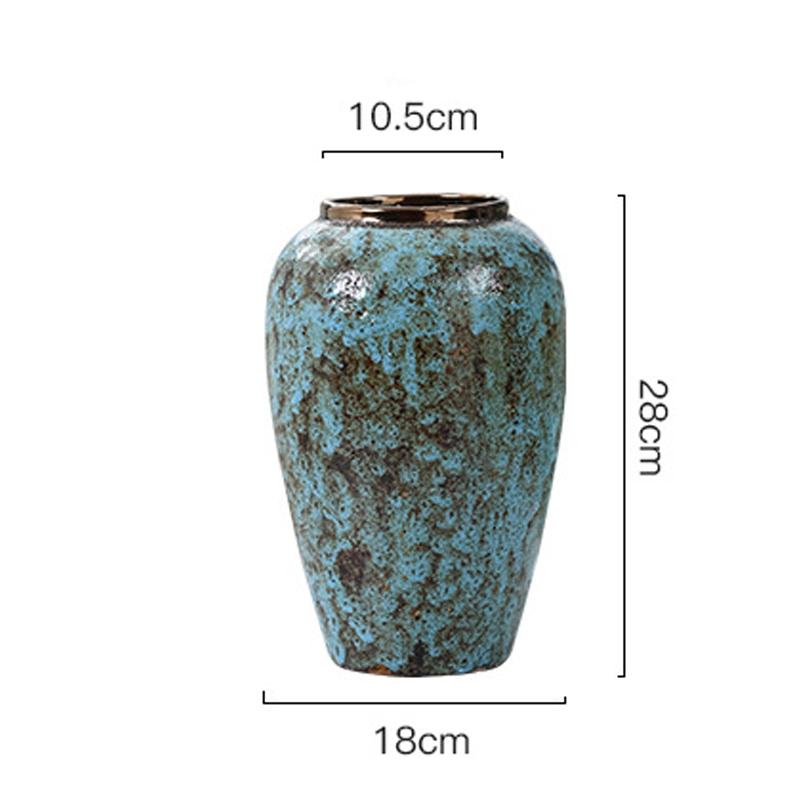 Керамічні ремесла Ретро Керамічні прикраси Декорація Підлоги Велика товста ваза Глиняний горщик Ваза Керамічний горщик ручної роботи
Керамічні ремесла Ретро Керамічні прикраси Декорація Підлоги Велика товста ваза Глиняний горщик Ваза Керамічний горщик ручної роботи