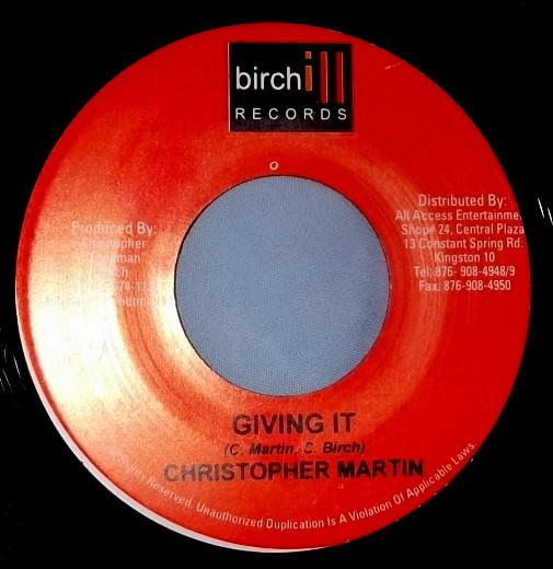 7inch Record CHRISTOPHER MARTIN / DELISHUS - Giving It NONE Birchill Record 2006 Jamaica Reggae, Ska & Dub Used
7inch Record CHRISTOPHER MARTIN / DELISHUS - Giving It NONE Birchill Record 2006 Jamaica Reggae, Ska & Dub Used