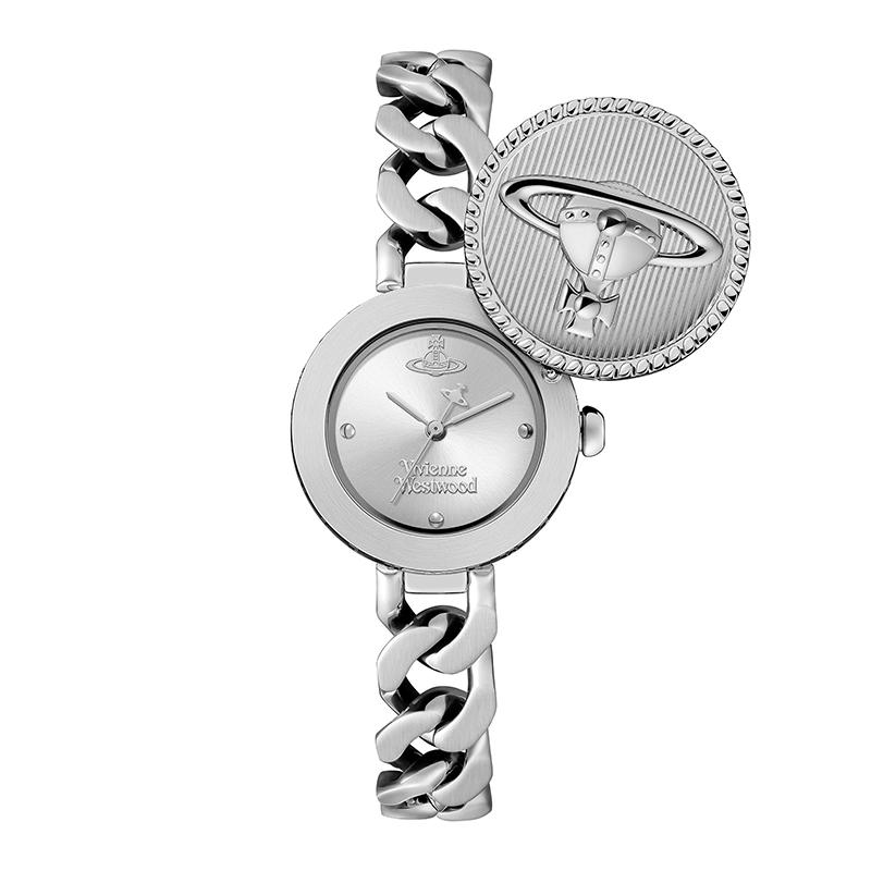 Vivienne Westwood Quartz Watch Stainless Steel Band 25Mm Silver Dial Compact Rotating Saturn Dial Women watches DWVV323WSSL Regular Watch Box
Vivienne Westwood Quartz Watch Stainless Steel Band 25Mm Silver Dial Compact Rotating Saturn Dial Women watches DWVV323WSSL Regular Watch Box
