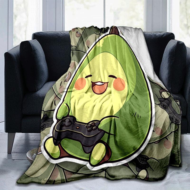 1pc Avocado Printing Lightweight Flannel Blanket, Comfortable and Warm Blanket, for Camping Sofa Bed and Couch Office, Gift 100x150cm
1pc Avocado Printing Lightweight Flannel Blanket, Comfortable and Warm Blanket, for Camping Sofa Bed and Couch Office, Gift 100x150cm