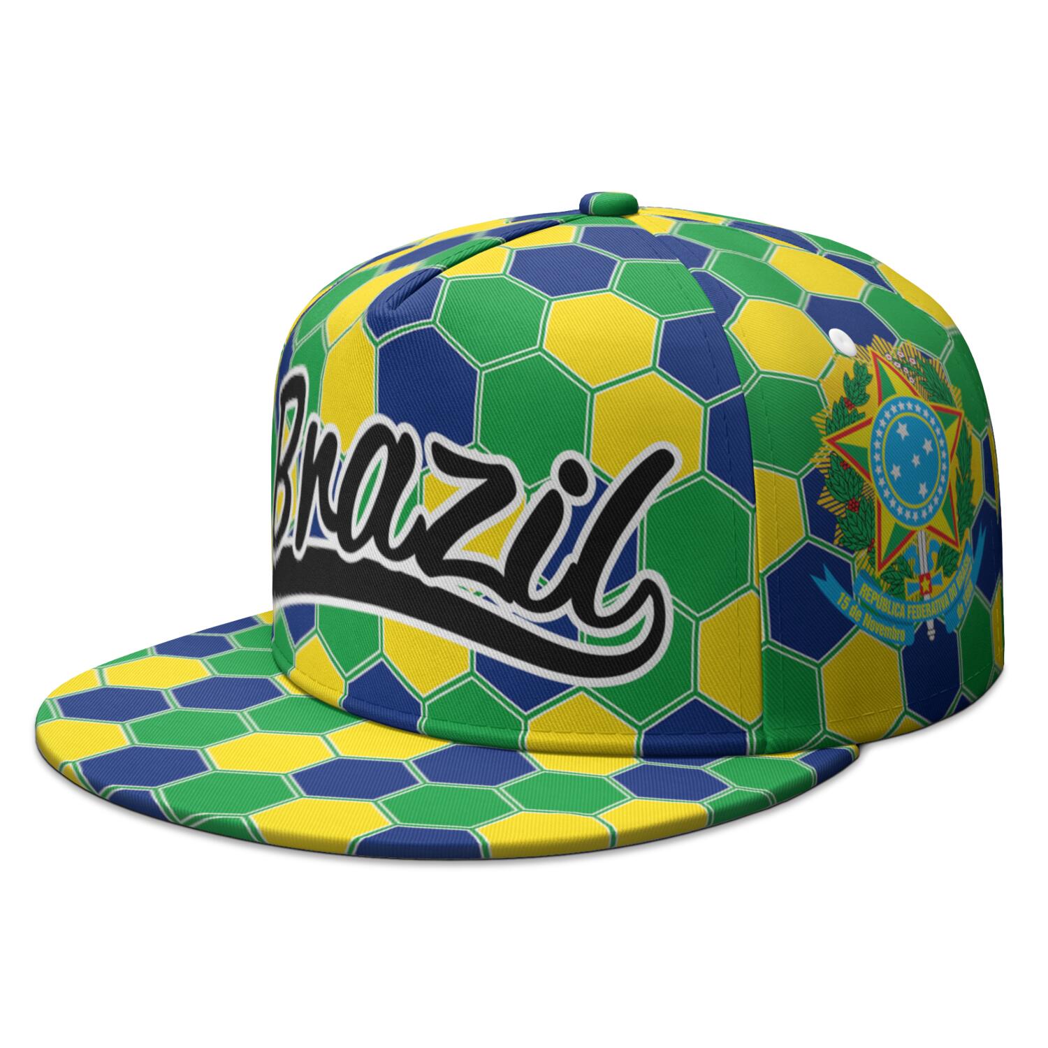 Brazil Free Custom Name Number Flat Brimmed Cap Portugal Flag Portuguese Print Photo Brasil Federativa Country Hip-hop Hat
Brazil Free Custom Name Number Flat Brimmed Cap Portugal Flag Portuguese Print Photo Brasil Federativa Country Hip-hop Hat