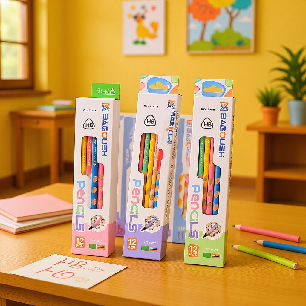 HB Hole Pencil Set for Primary Students with Eraser & Sharpener - Candy Colors HB
HB Hole Pencil Set for Primary Students with Eraser & Sharpener - Candy Colors HB