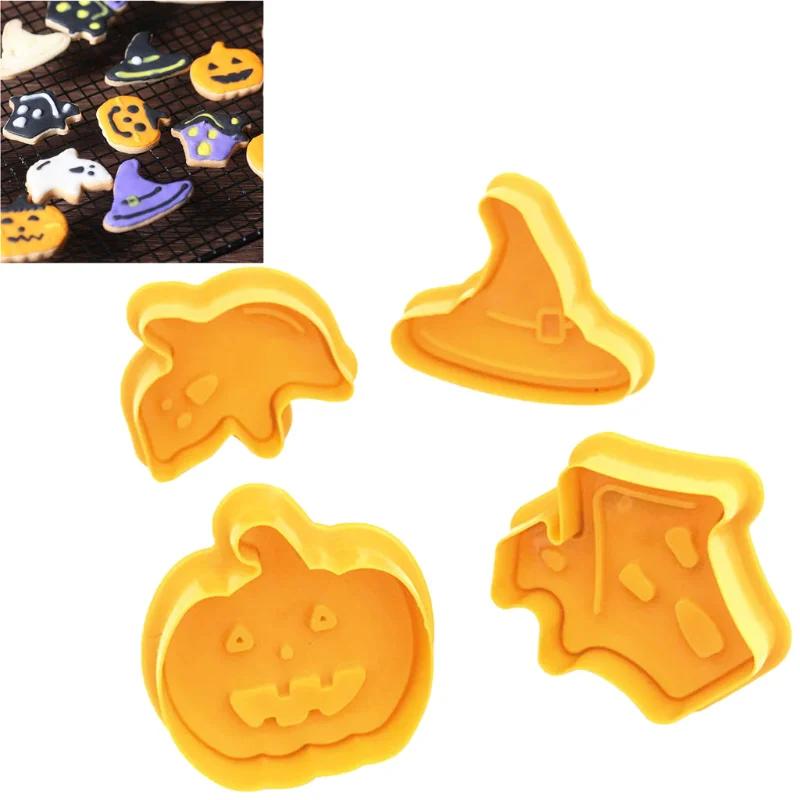4pcs/set Halloween Cookie Cutter B Iscuit Cookie Cutters B Iscuit Mold Cookie Cutters Decorating Tool Emporte Piece Patisserie жёлтый
4pcs/set Halloween Cookie Cutter B Iscuit Cookie Cutters B Iscuit Mold Cookie Cutters Decorating Tool Emporte Piece Patisserie жёлтый