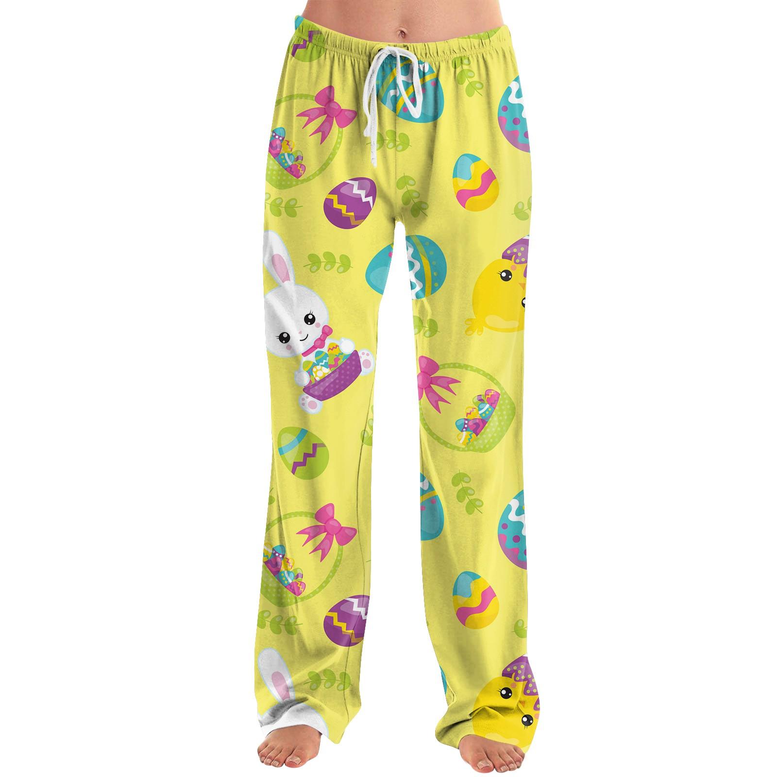 Женские модные свободные повседневные брюки с пасхальным принтом XXXL розовый
Женские модные свободные повседневные брюки с пасхальным принтом XXXL розовый