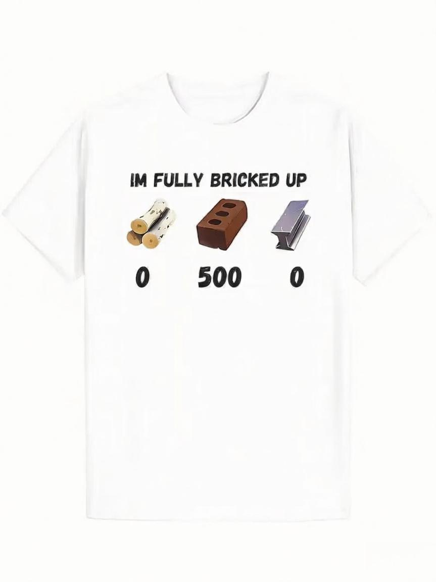 Mens Tshirt Vintage Im Fully Bricked Up Meme Funny Gen Z Humor Cute Cat Tee Hip Hop Women Harajuku Y2k Cotton Top Game Shirt 4XL
Mens Tshirt Vintage Im Fully Bricked Up Meme Funny Gen Z Humor Cute Cat Tee Hip Hop Women Harajuku Y2k Cotton Top Game Shirt 4XL