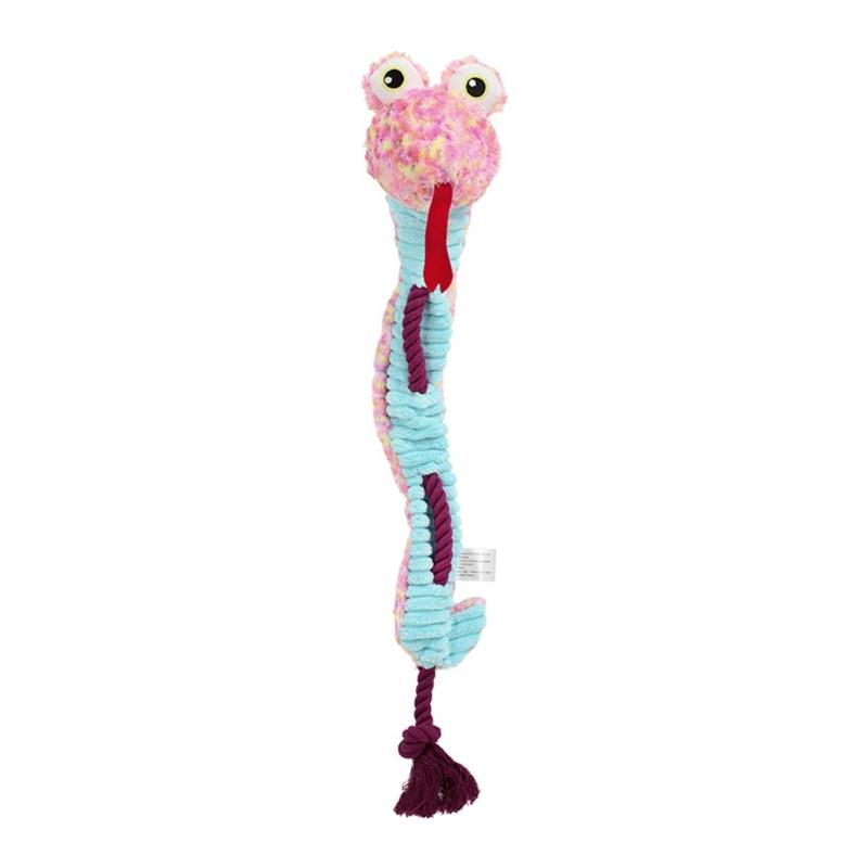 No Stuffing Plush Snake Design Puppy Chew Toy With Crinkle Sound Strong Rope Pull Toy For Small Medium Large Dogs Gift
No Stuffing Plush Snake Design Puppy Chew Toy With Crinkle Sound Strong Rope Pull Toy For Small Medium Large Dogs Gift