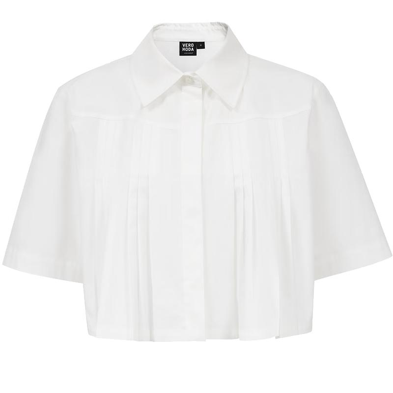 VEROMODA Pleated Polo Collar Short Sleeve Shirt L
VEROMODA Pleated Polo Collar Short Sleeve Shirt L