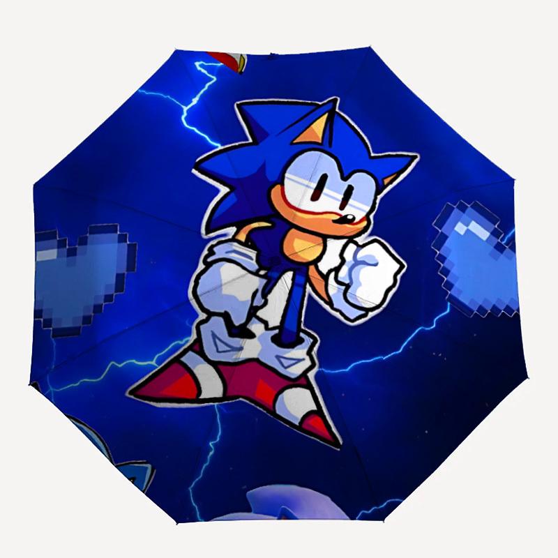 1pc Sonic Lightning Automatic Folding Umbrella, 8 Ribs for All-Season Use, Portable for Travel & Outdoor Activities 048
1pc Sonic Lightning Automatic Folding Umbrella, 8 Ribs for All-Season Use, Portable for Travel & Outdoor Activities 048
