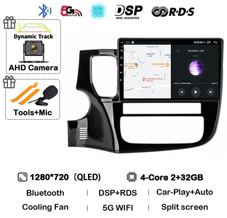 Android14 Carplay Автомагнитола для Mitsubishi Outlander 3 GF0W GG0W 2012-2018 Мультимедийный GPS-плеер Стерео 2din Головное устройство DSP
Android14 Carplay Автомагнитола для Mitsubishi Outlander 3 GF0W GG0W 2012-2018 Мультимедийный GPS-плеер Стерео 2din Головное устройство DSP