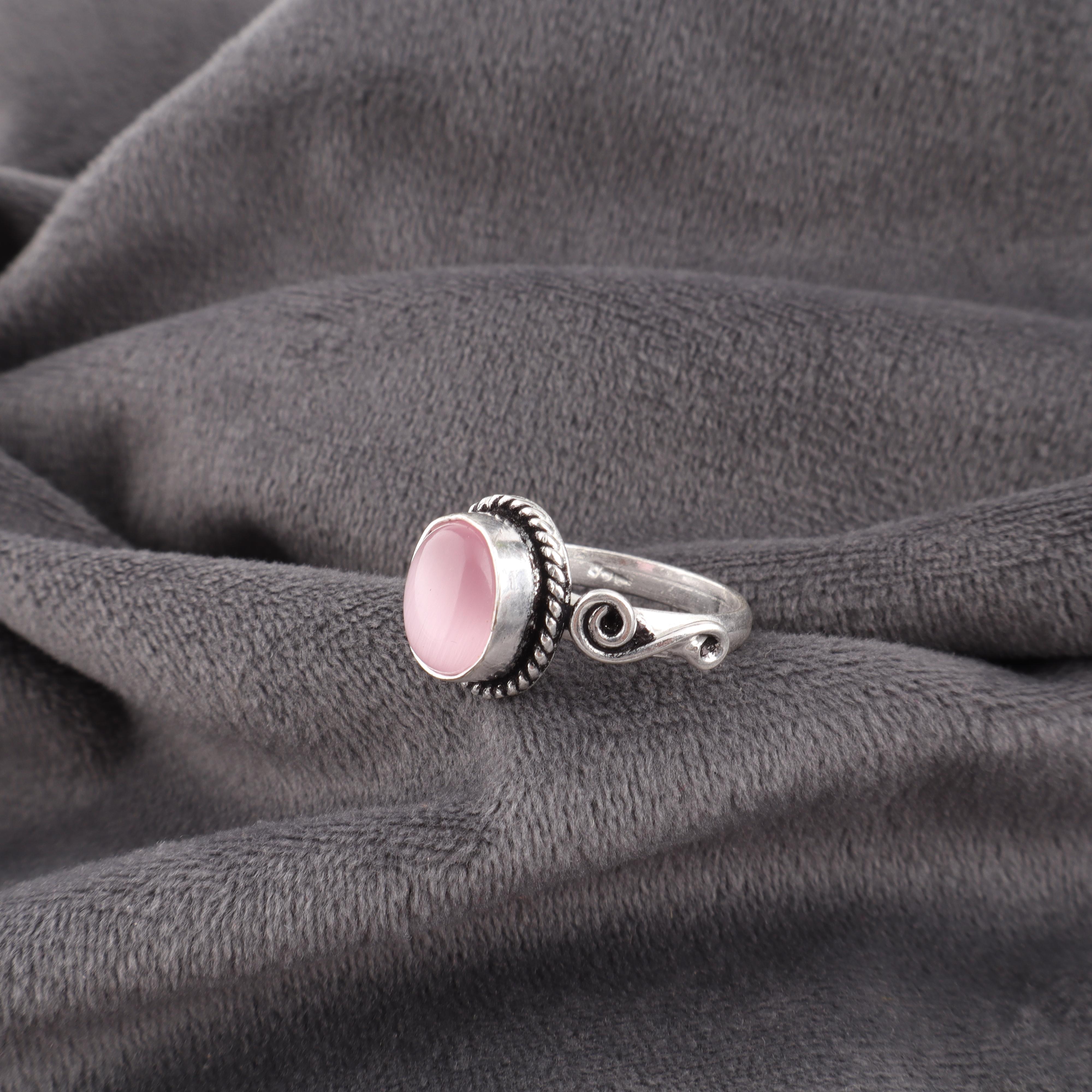 Кольцо «Кошачий глаз» розового цвета, Ювелирное изделие из серебра 925 пробы, Кольцо ручной работы, Ювелирное изделие с драгоценным камнем на День памяти 12 розовый
Кольцо «Кошачий глаз» розового цвета, Ювелирное изделие из серебра 925 пробы, Кольцо ручной работы, Ювелирное изделие с драгоценным камнем на День памяти 12 розовый