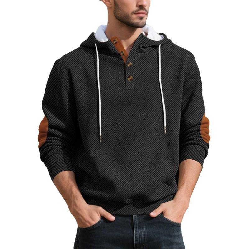 Men s Simple and Trendy Loose Hooded Casual Fashion Pullover Jacquard Long-sleeved Sweatshirt XXL чорний
Men s Simple and Trendy Loose Hooded Casual Fashion Pullover Jacquard Long-sleeved Sweatshirt XXL чорний