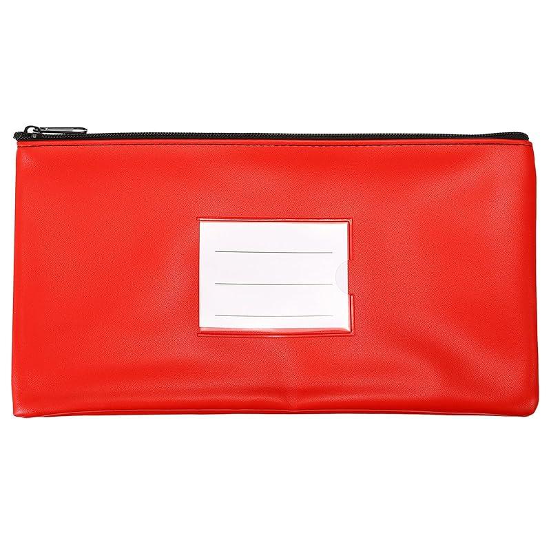 PATIKIL 27 x 15 cm money bank deposit bag with zipper leatherette coin check wallet pen pouch bag with transparent window office travel red
PATIKIL 27 x 15 cm money bank deposit bag with zipper leatherette coin check wallet pen pouch bag with transparent window office travel red