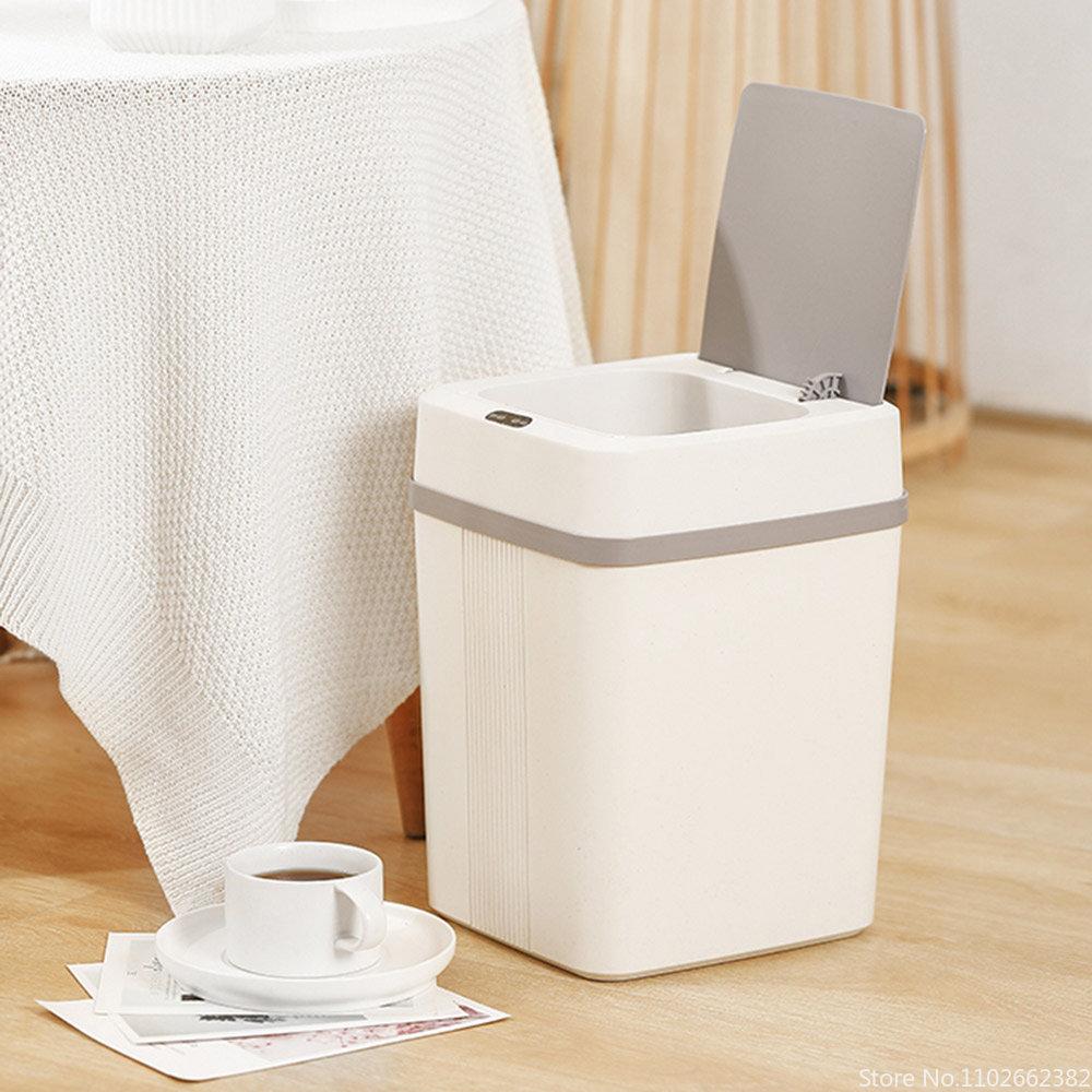 12 л Автоматический интеллектуальный датчик мусорного ведра Роскошный индукционный датчик мусорного ведра для ванной комнаты туалета кухни мусорная корзина может Battery 
12 л Автоматический интеллектуальный датчик мусорного ведра Роскошный индукционный датчик мусорного ведра для ванной комнаты туалета кухни мусорная корзина может Battery