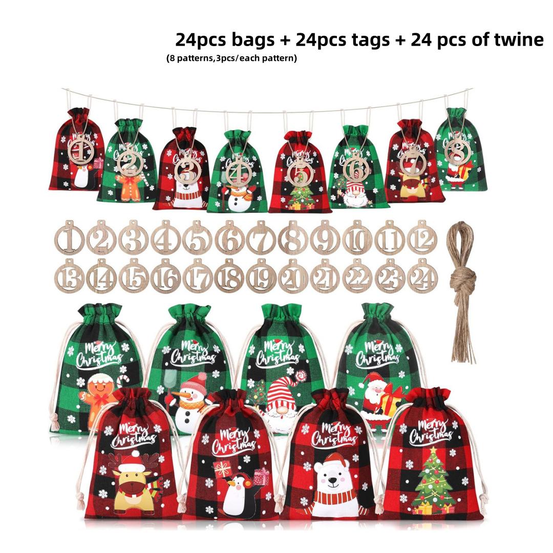 24pcs,Christmas,linen Drawstring Gift Bag, 24pcs Hangtags,24pcs Twine,snowflake Pattern,reusable,linen Gift Bag for Holiday Party 24pcs різнокольоровий
24pcs,Christmas,linen Drawstring Gift Bag, 24pcs Hangtags,24pcs Twine,snowflake Pattern,reusable,linen Gift Bag for Holiday Party 24pcs різнокольоровий