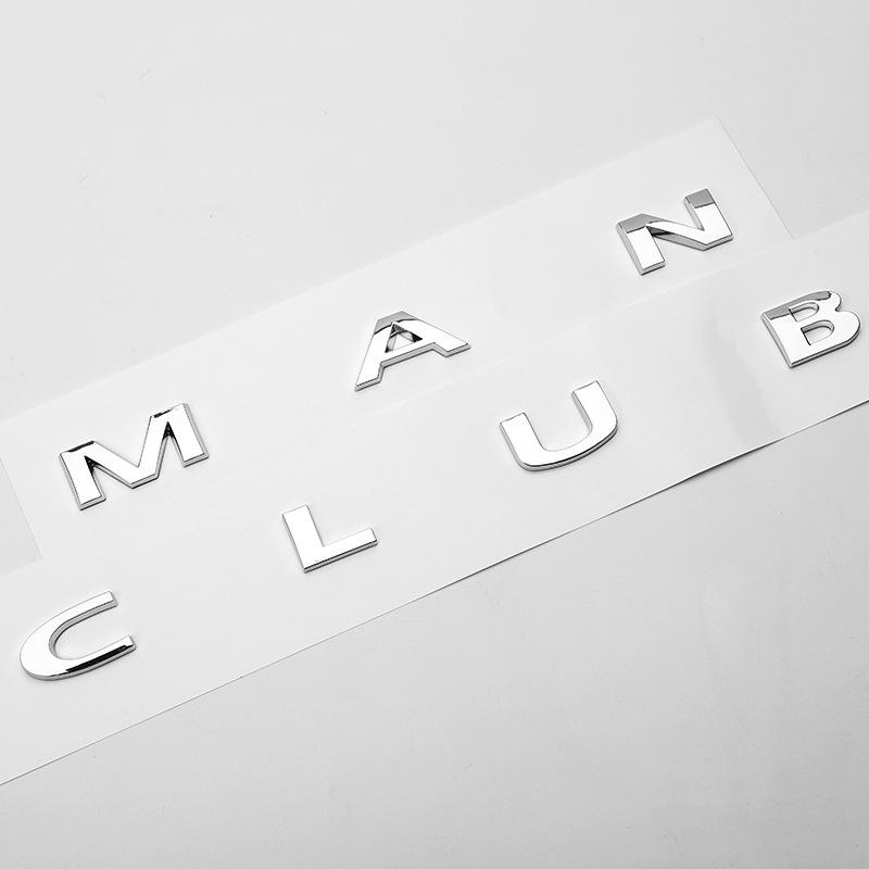 3d ABS Black Car Letters Clubman Logo Trunk Emblem Badge Decal For Cooper S F54 R55 R 55 JCW Clubman Sticker Accessories
3d ABS Black Car Letters Clubman Logo Trunk Emblem Badge Decal For Cooper S F54 R55 R 55 JCW Clubman Sticker Accessories