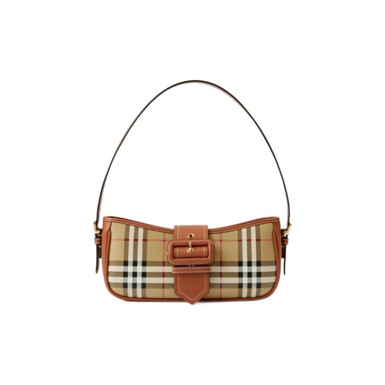 Шкіряна сумка на плече Burberry з вінтажним картатим принтом та золотою фурнітурою для щоденного використання Basic Set (Bag+Dust Bag)
Шкіряна сумка на плече Burberry з вінтажним картатим принтом та золотою фурнітурою для щоденного використання Basic Set (Bag+Dust Bag)