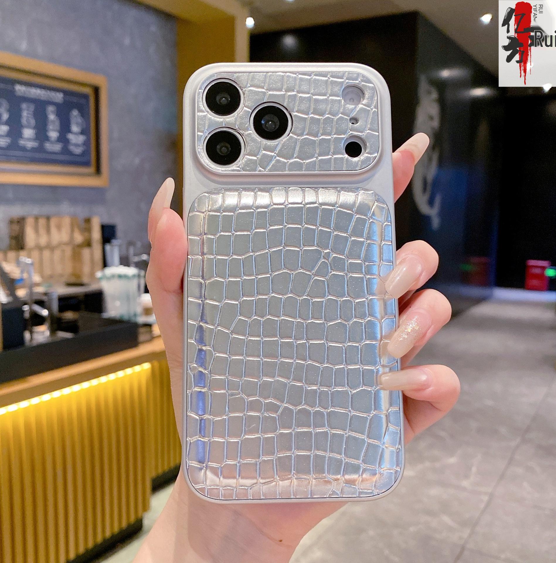 Instantly 17 Crocodile Pattern iPhone 17 Pro Max Case: Apple 16 Precision, 15 Full Coverage, 13 Protective Fit. 15 Pro Max
Instantly 17 Crocodile Pattern iPhone 17 Pro Max Case: Apple 16 Precision, 15 Full Coverage, 13 Protective Fit. 15 Pro Max