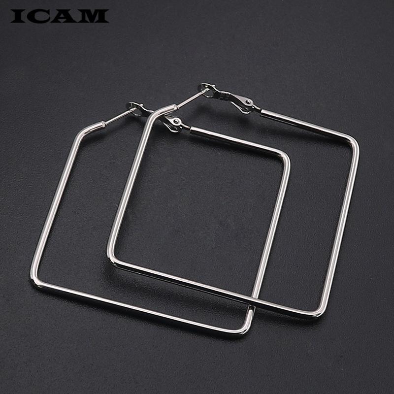Punk Hyperbole Big Square Circle Hoop Earrings for Women 2018 Fashion Jewelry Boho Simple Earrings Pendientes золотой
Punk Hyperbole Big Square Circle Hoop Earrings for Women 2018 Fashion Jewelry Boho Simple Earrings Pendientes золотой