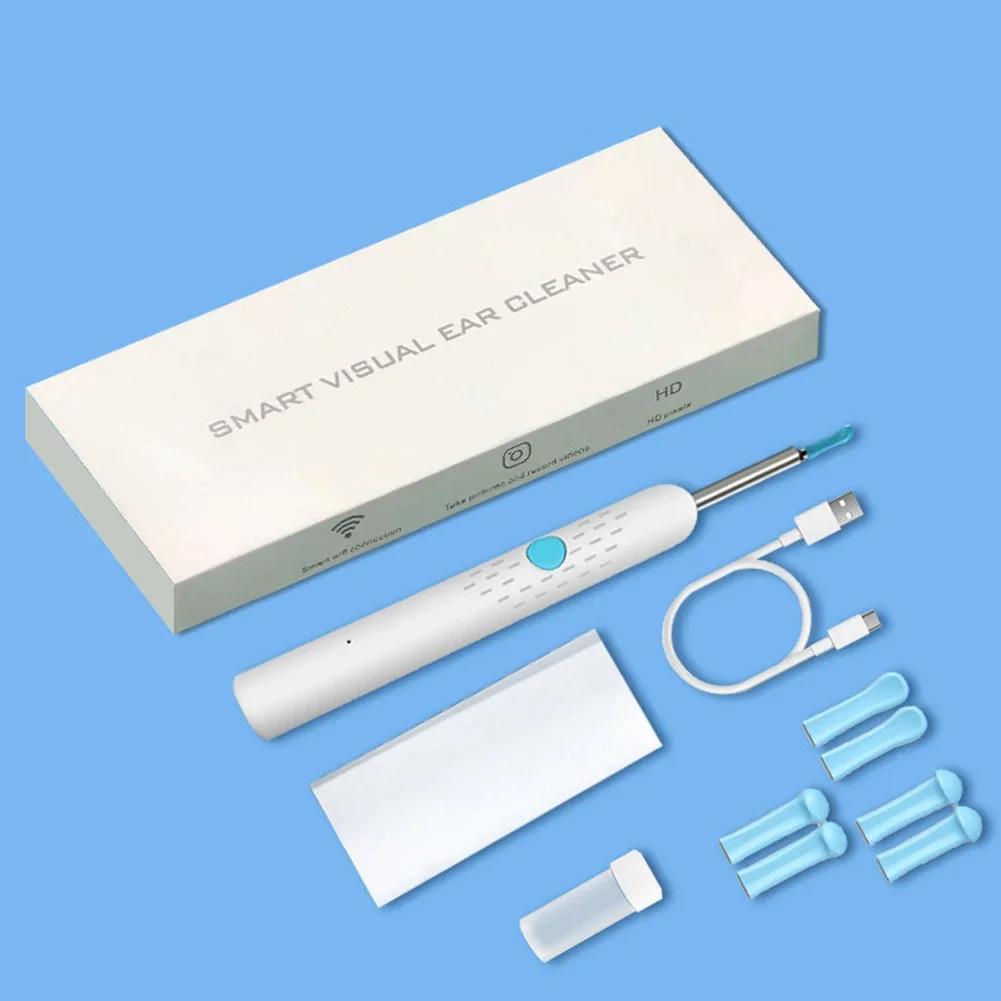High-definition Intelligent Visual Ear Digging Spoon Wireless Rechargeable Luminous Ear Cleaner Ear Wax Removal Tool Ear Care
High-definition Intelligent Visual Ear Digging Spoon Wireless Rechargeable Luminous Ear Cleaner Ear Wax Removal Tool Ear Care