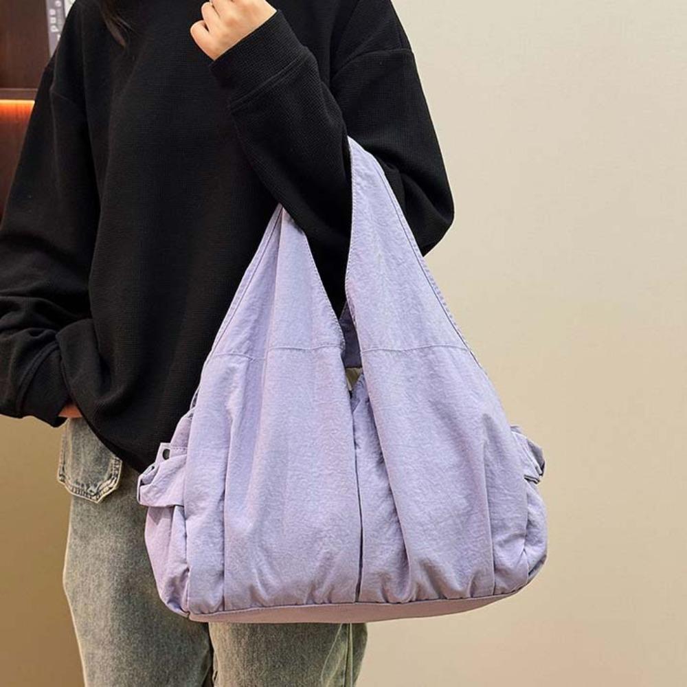 Casual Large Capacity Tote Bag Multi-Pocket Storage Pouch Versatile Commuting Handbag Travel кавовий
Casual Large Capacity Tote Bag Multi-Pocket Storage Pouch Versatile Commuting Handbag Travel кавовий