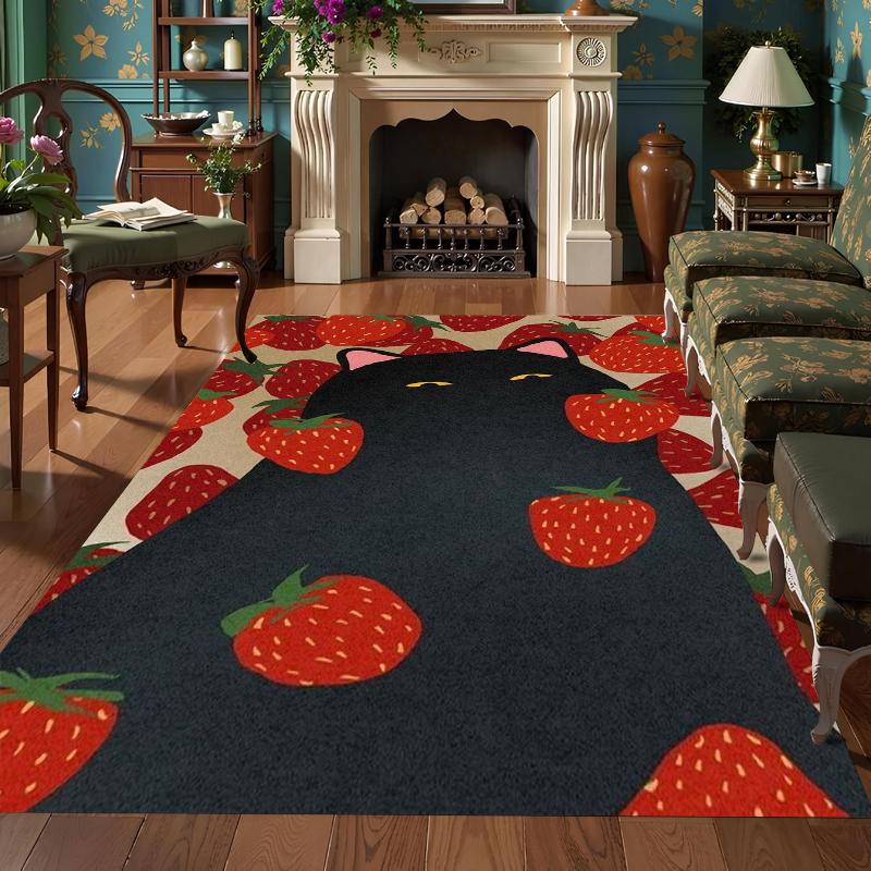 Mystery Black Cat in Wheat Field Rug Gothic Dark NonSlip Easy Clean Whimsical Decor Carpet for Living Room Bedroom Pet Friendly 40X60cm
Mystery Black Cat in Wheat Field Rug Gothic Dark NonSlip Easy Clean Whimsical Decor Carpet for Living Room Bedroom Pet Friendly 40X60cm