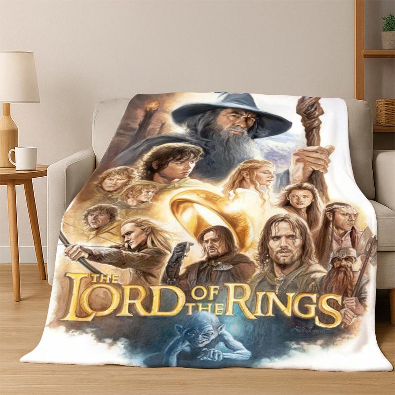 Movie L-Lord of The Rings H-Hobbit Flannel Blanket Soft Warm Blanket Throw Blanket for Bedroom Living Room Bed Picnic Gift Kid 75x90cm
Movie L-Lord of The Rings H-Hobbit Flannel Blanket Soft Warm Blanket Throw Blanket for Bedroom Living Room Bed Picnic Gift Kid 75x90cm