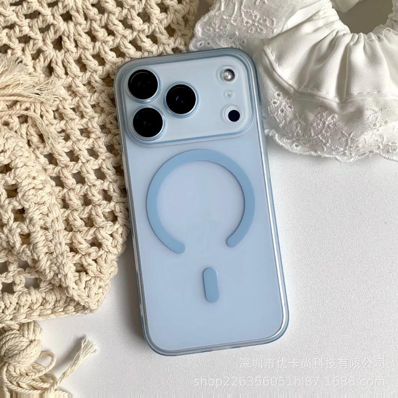 Translucent Thin for Magsafe Wireless Charge Phone Case for Apple IPhone 17 Air 16 15 14 Plus 13 12 Pro Max Clear Lens PC Cover iPhone 15 Pro Max синій
Translucent Thin for Magsafe Wireless Charge Phone Case for Apple IPhone 17 Air 16 15 14 Plus 13 12 Pro Max Clear Lens PC Cover iPhone 15 Pro Max синій
