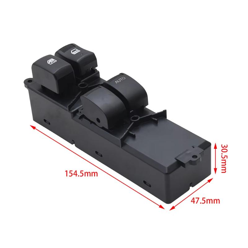 Auto Up-Down Electric Window Switch; Suitable for ISUZU DMAX All New 2 Doors; Car Electric Control Adjustment.
Auto Up-Down Electric Window Switch; Suitable for ISUZU DMAX All New 2 Doors; Car Electric Control Adjustment.