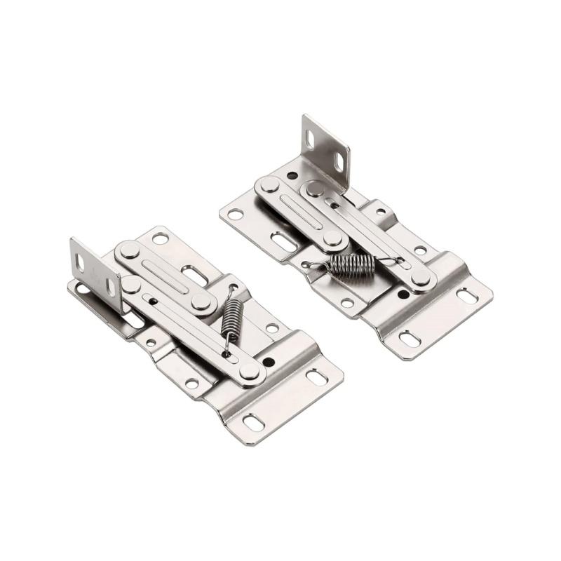 2 шт. самозакрывающиеся 45-градусные петли-шарниры, пружинные петли для откидного поддона перед мойкой, петли-органайзер для кухонного шкафа для откидного поддона под мойку
2 шт. самозакрывающиеся 45-градусные петли-шарниры, пружинные петли для откидного поддона перед мойкой, петли-органайзер для кухонного шкафа для откидного поддона под мойку