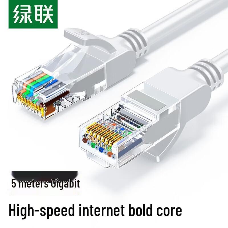 UGREEN Cat5e Gigabit Ethernet Cable
UGREEN Cat5e Gigabit Ethernet Cable