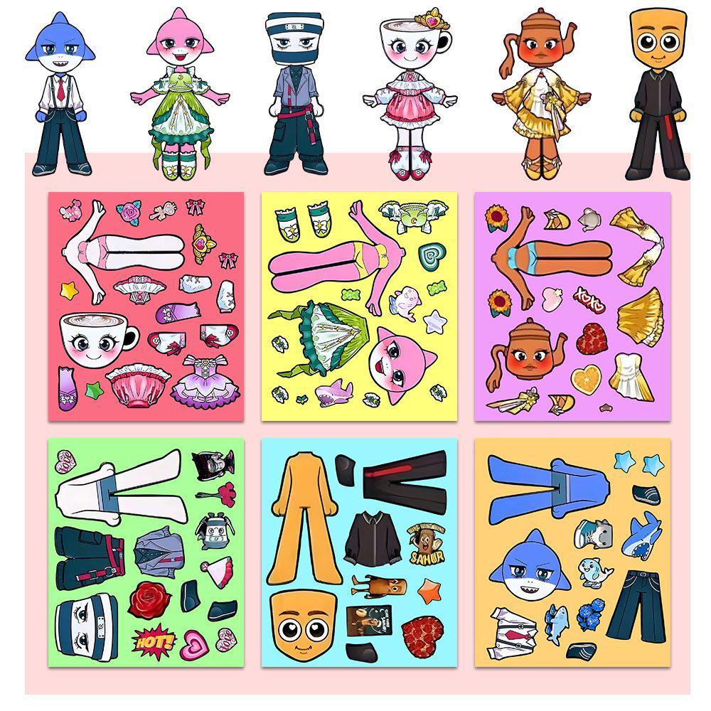 18 Чжаншаньхайцзин Мультяшные Q-версии Аниме Наклейки-одевалки для детских образовательных наград
18 Чжаншаньхайцзин Мультяшные Q-версии Аниме Наклейки-одевалки для детских образовательных наград