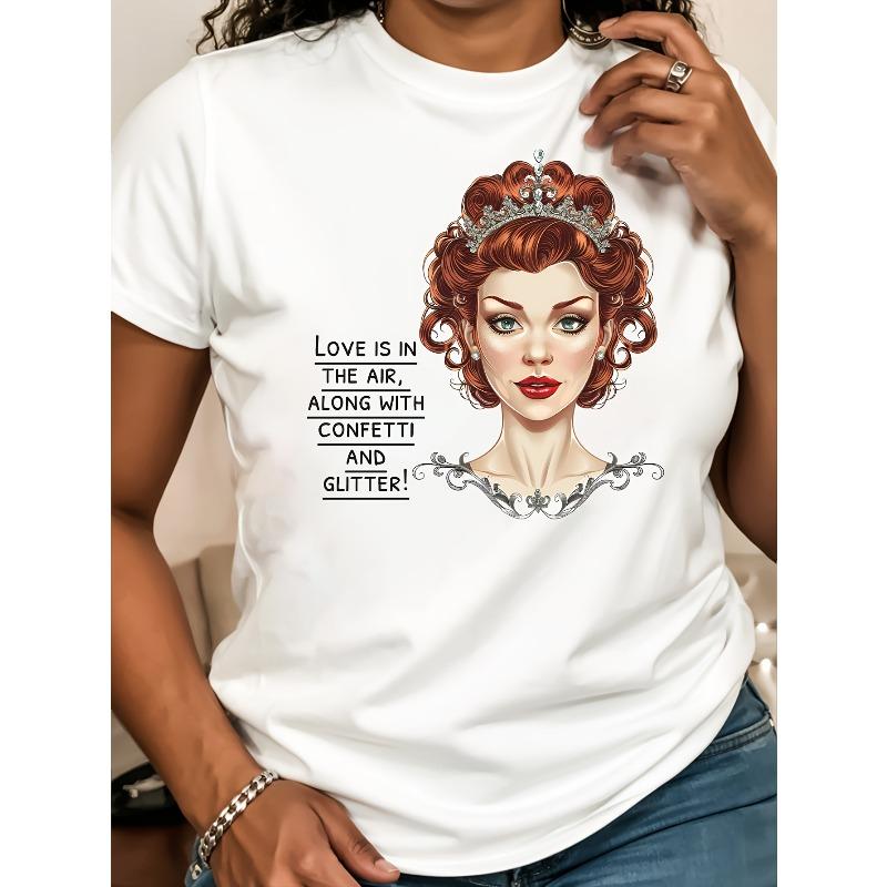 Women s Funny Sarcastic Bride Graphic Tee Love Is in Along with Confetti & Glitter Casual White Short Sleeve Top 4XL білий
Women s Funny Sarcastic Bride Graphic Tee Love Is in Along with Confetti & Glitter Casual White Short Sleeve Top 4XL білий